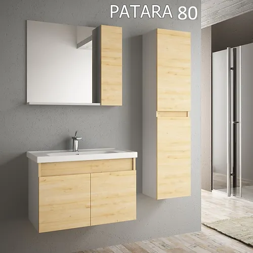 Bathroom Furniture + Sink + Mirror -Patara75