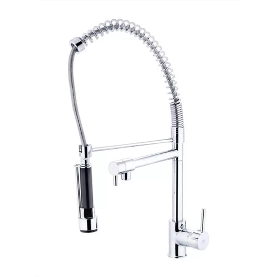 Durable stainless steel industrial sink with a spacious basin and sturdy build.