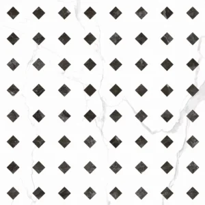 Assorted collection of ceramic tiles in various designs and textures