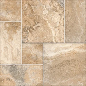 Assorted collection of ceramic tiles in various designs and textures