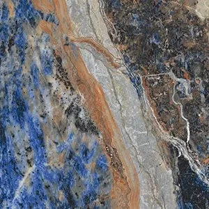 Textured brown wood grain ceramic tile