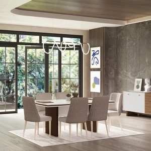 Комплект для столовой из льна