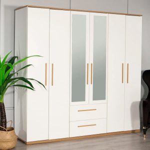 Eva 602 - 6 Kapaklı Gardırop