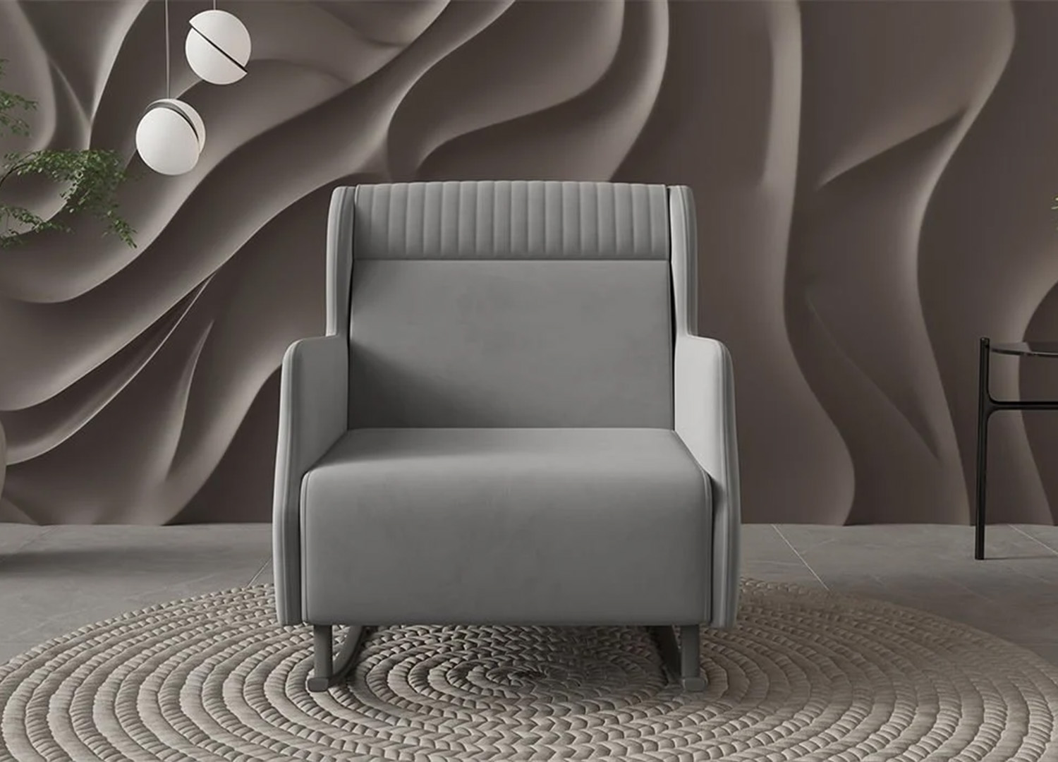 Power International Export 19 Nepal Rocking Armchair