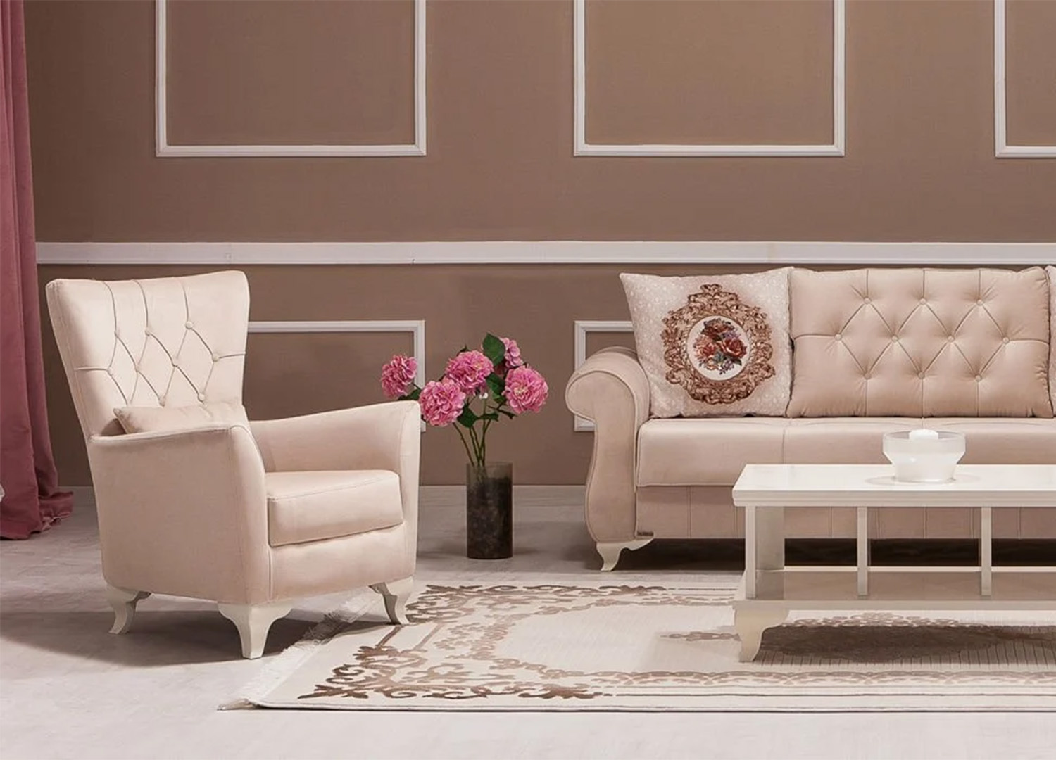 Bıanco Sofa Set