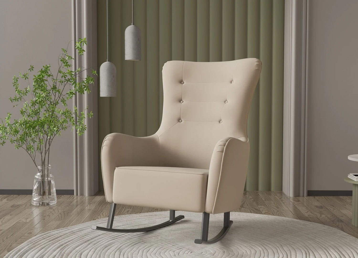Power International Export 13 Roma Rocking Armchair