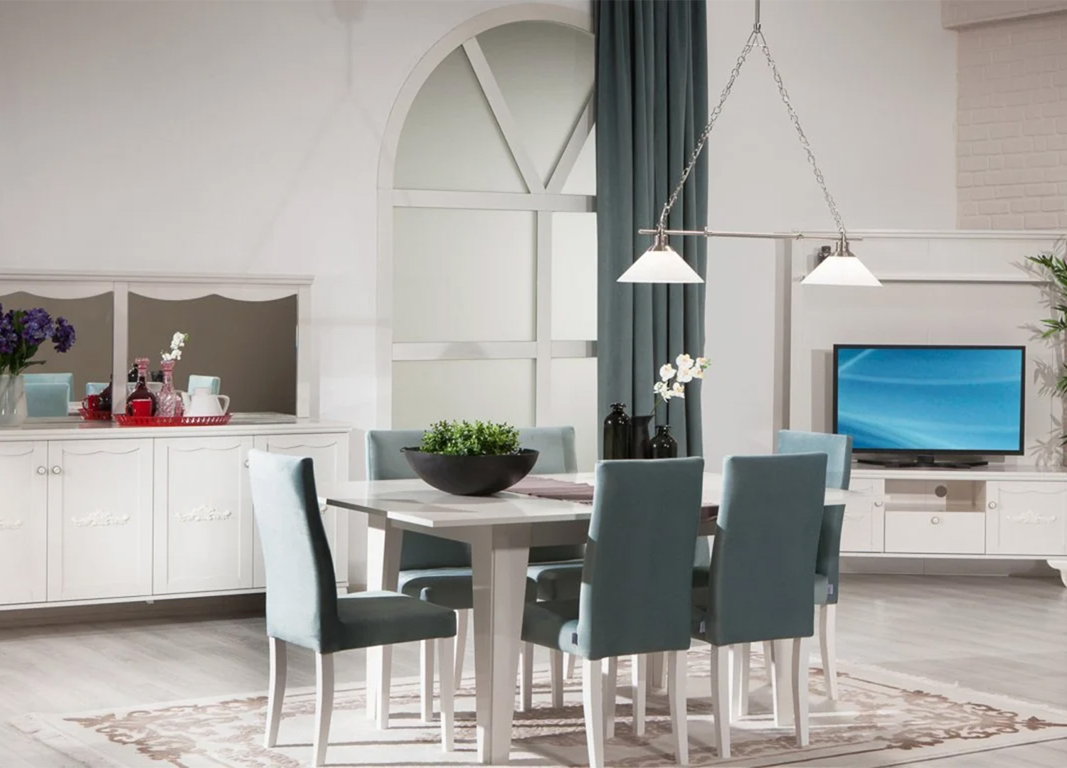 Bianco Dining Room Set
