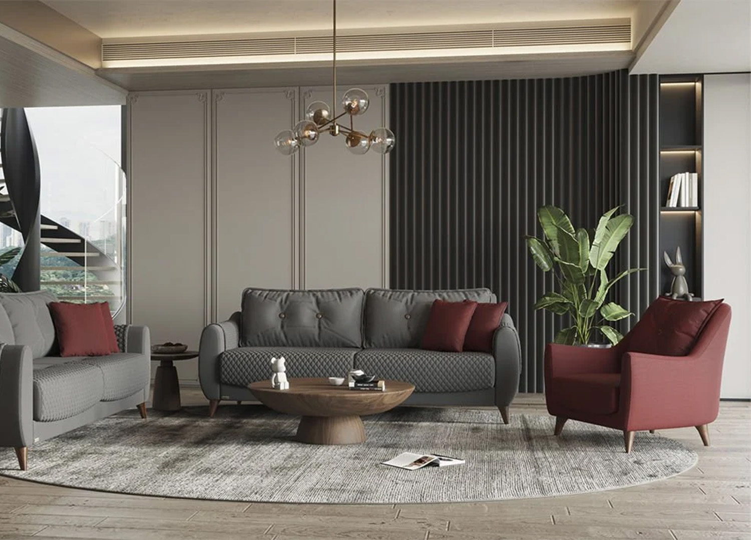 Olıvya  Sofa Set