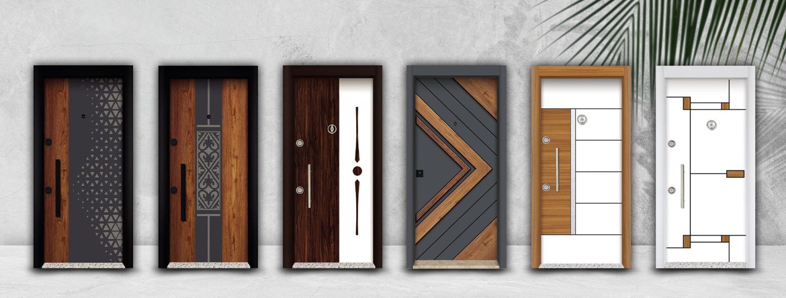 Stylish exterior doors