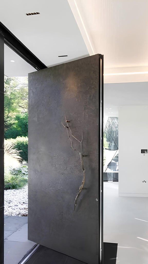Pourquoi de plus en plus de propriétaires et d'entreprises choisissent les portes en aluminium 1 Modern aluminium door design