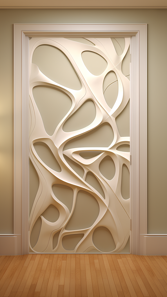 Modern aluminium door design
