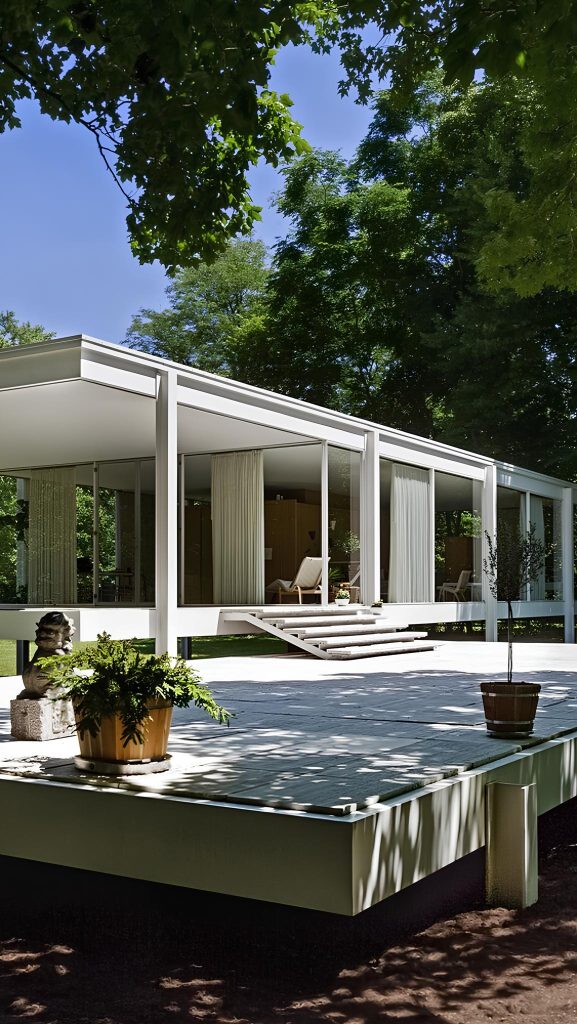 Glass-Farnsworth House