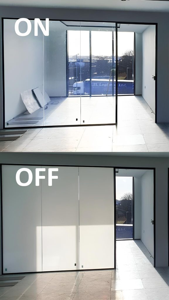 Top 10 des matériaux de construction préférés des architectes en 2025 3 switchable smart glass 1