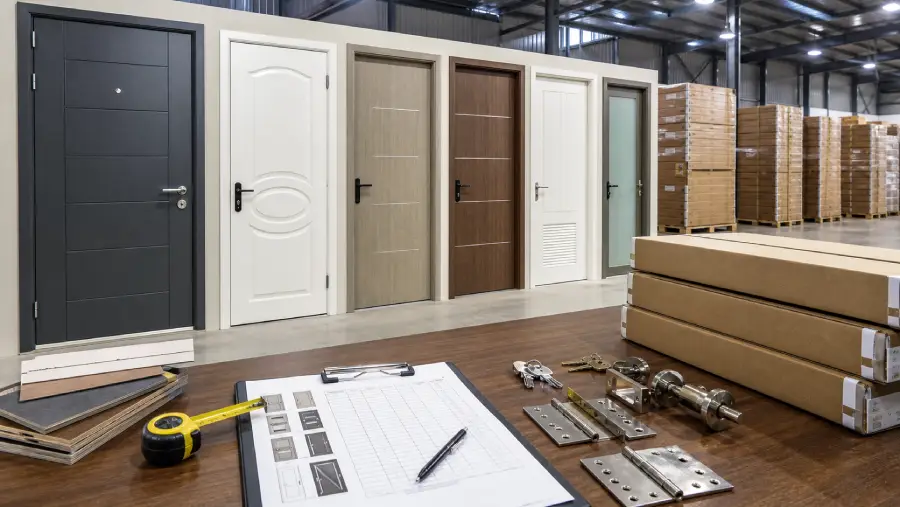 Wholesale Doors Near Me: Steel, PVC and WPC Buyer's Guide 1 wholesale doors near me steel pvc wpc guide featured