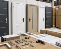 Portes en gros : acier, PVC ou WPC pour vos projets de construction ? 3 portes en gros acier pvc wpc